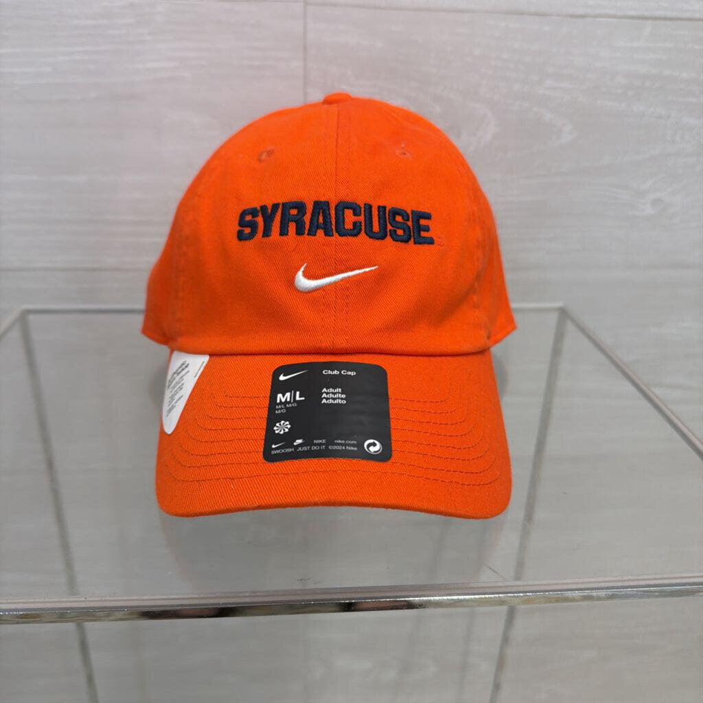 Nike Orange/ Navy Syracuse Baseball Hat Medium/ Large