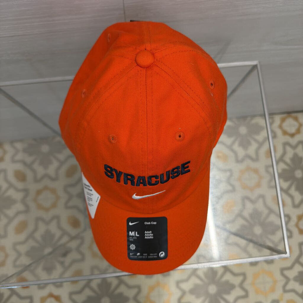 Nike Orange/ Navy Syracuse Baseball Hat Medium/ Large