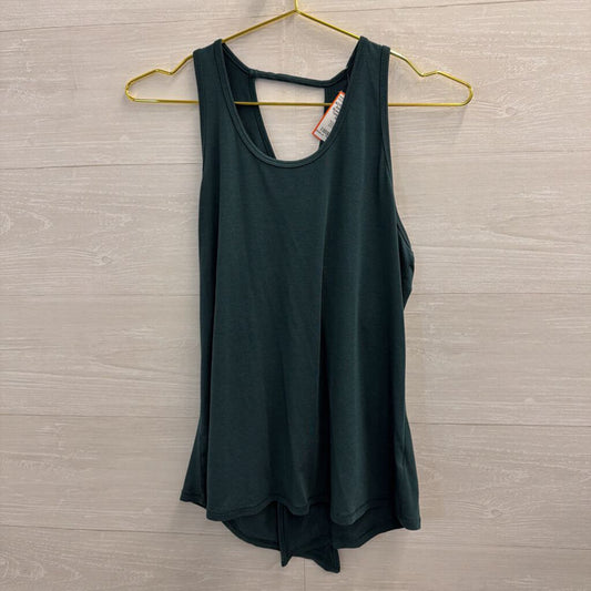 Athleta Green Open Back Tank Top Small