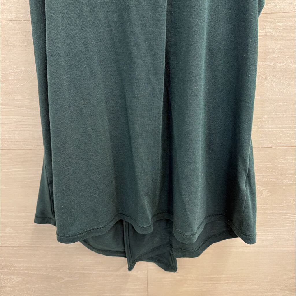 Athleta Green Open Back Tank Top Small