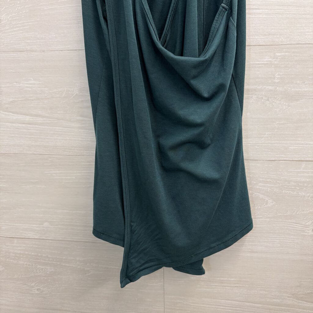 Athleta Green Open Back Tank Top Small
