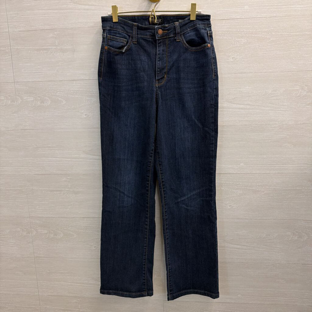 Judy Blue Dark Wash Wide Leg Jeans 28