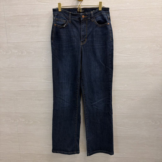 Judy Blue Dark Wash Wide Leg Jeans 28