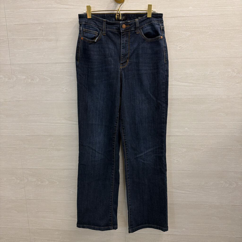 Judy Blue Dark Wash Wide Leg Jeans 28