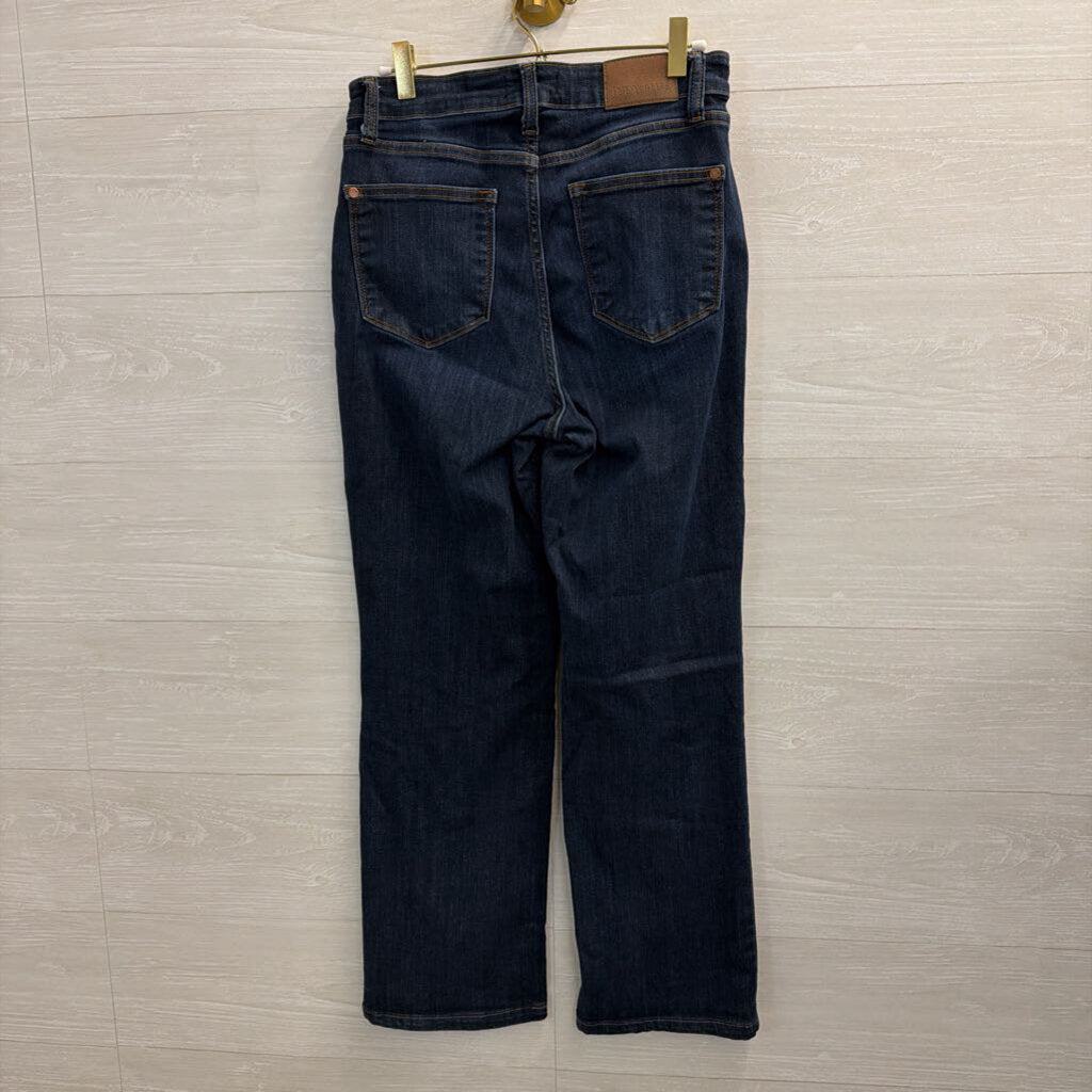 Judy Blue Dark Wash Wide Leg Jeans 28