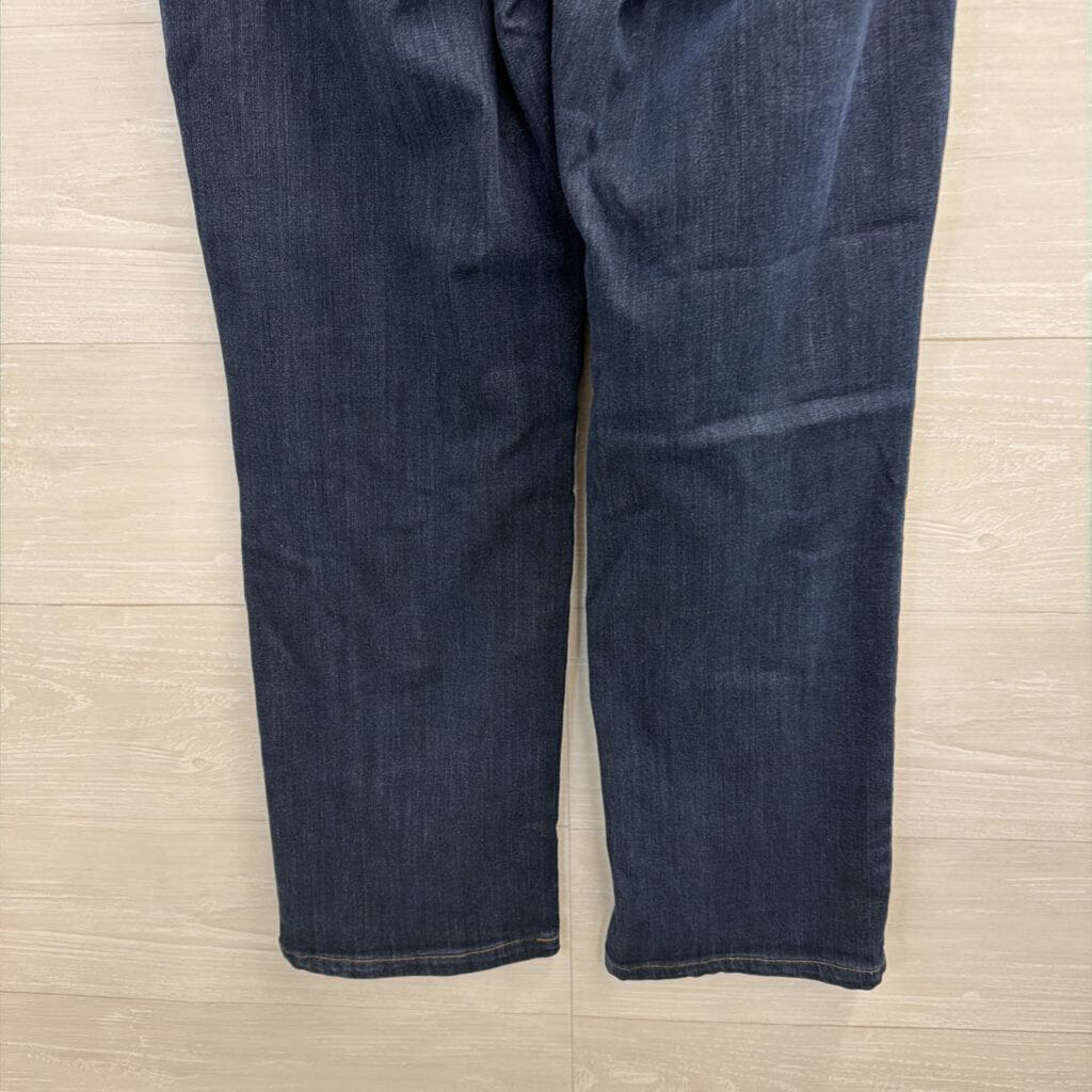 Judy Blue Dark Wash Wide Leg Jeans 28