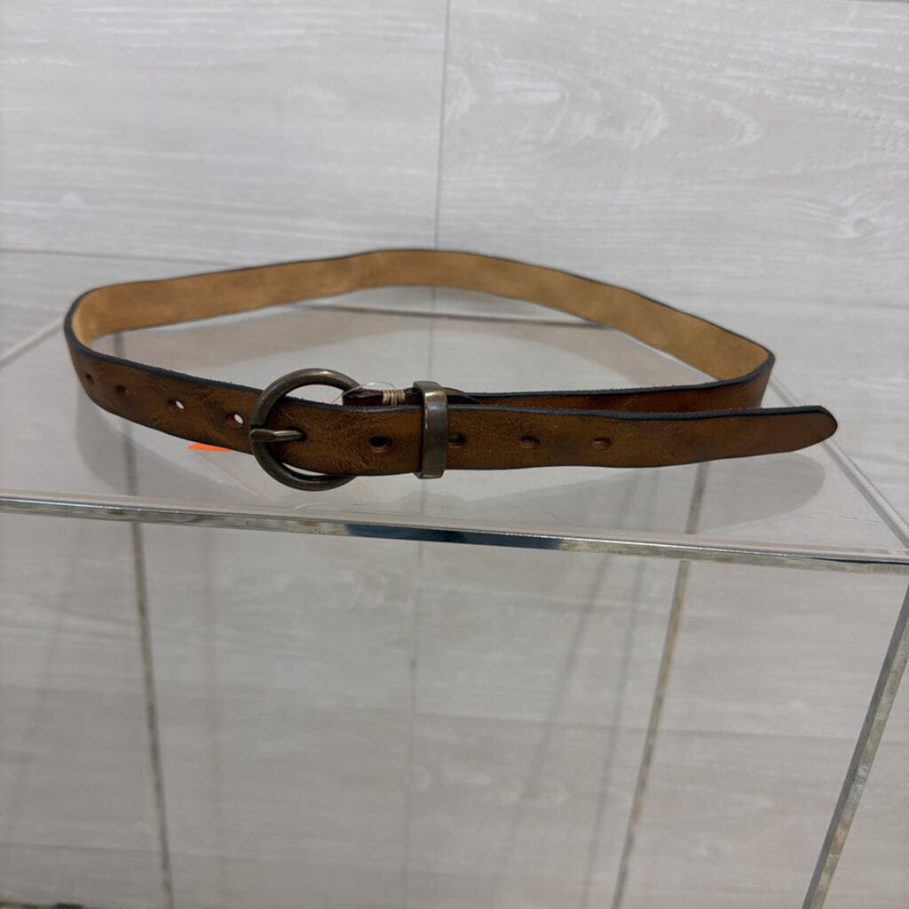 Brown Leather Belt Medium