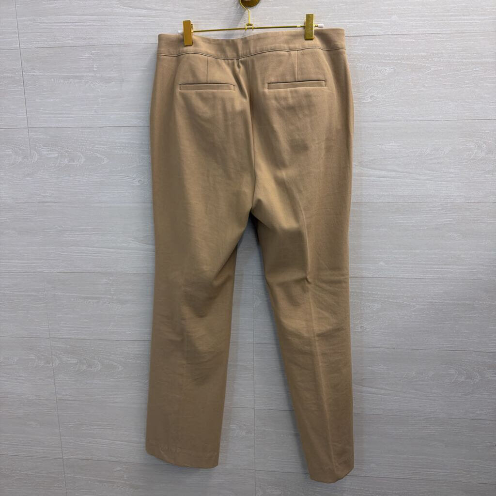 Talbots Brown Wide Leg Trouser Pants 8