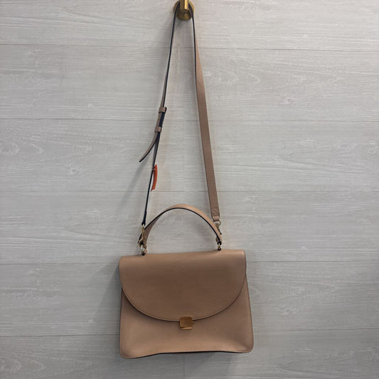 Cuyana Soft Rose Leather Messenger Purse