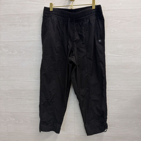 Apana Black Lightweight Pull On Pants Small