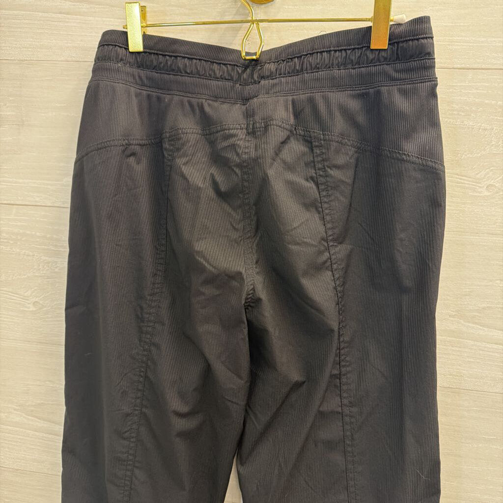 Apana Black Lightweight Pull On Pants Small