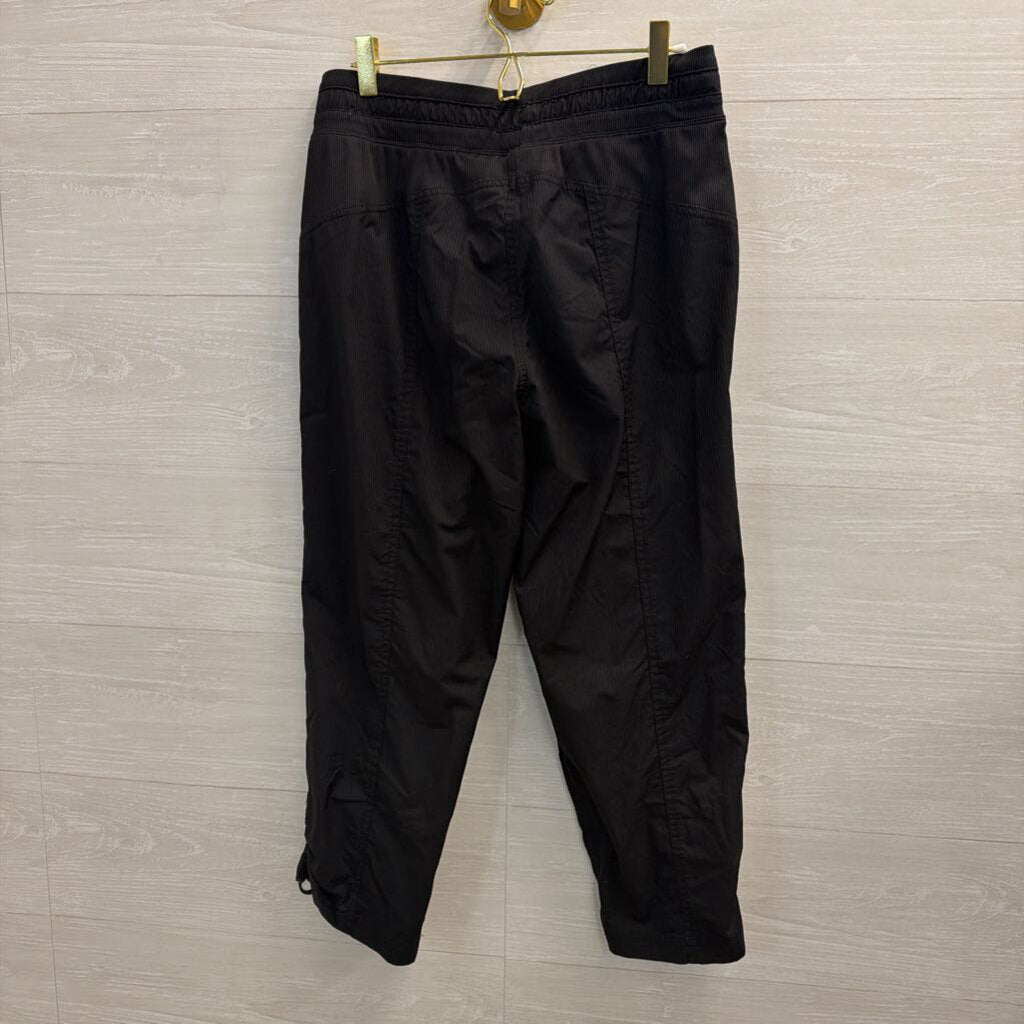 Apana Black Lightweight Pull On Pants Small
