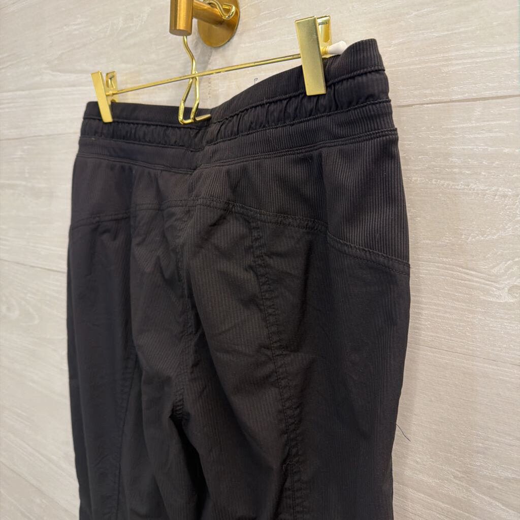 Apana Black Lightweight Pull On Pants Small