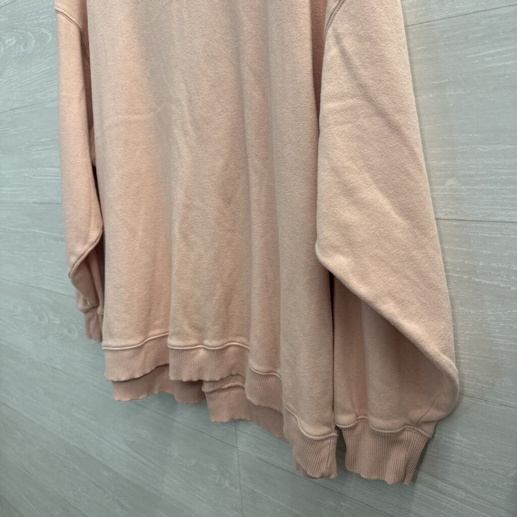 American Eagle Pink Oversized Pullover Small