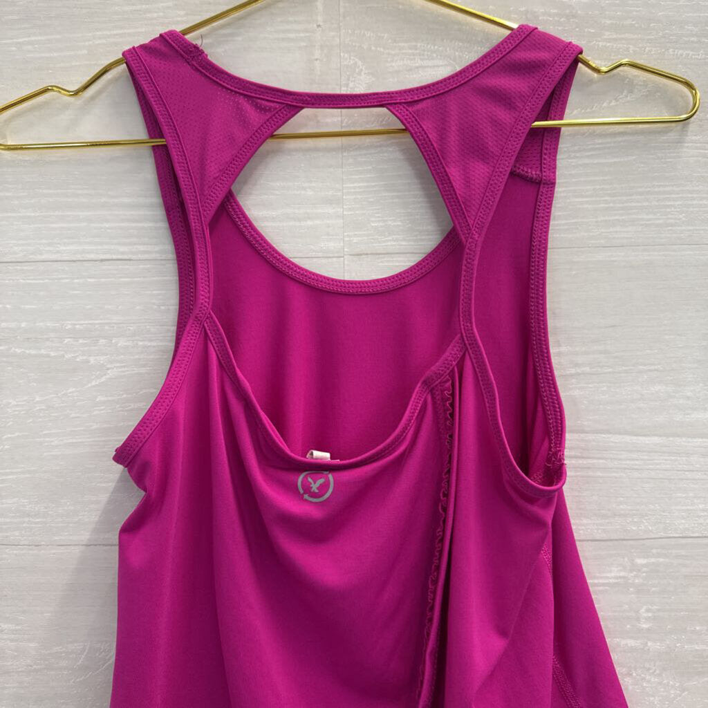 American Eagle Pink Athletic Tank Top Small