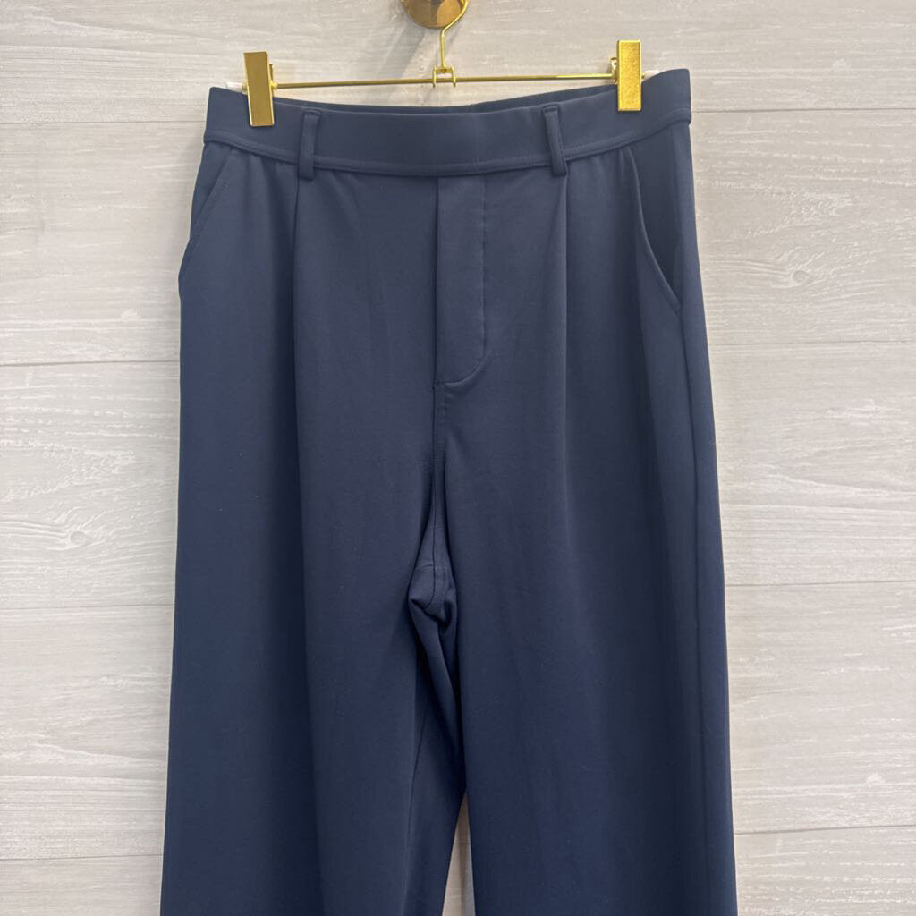 Halara Navy Pull On Trouser Pants Small