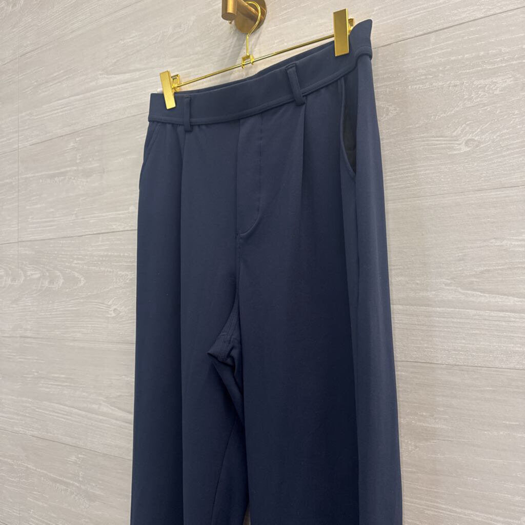 Halara Navy Pull On Trouser Pants Small