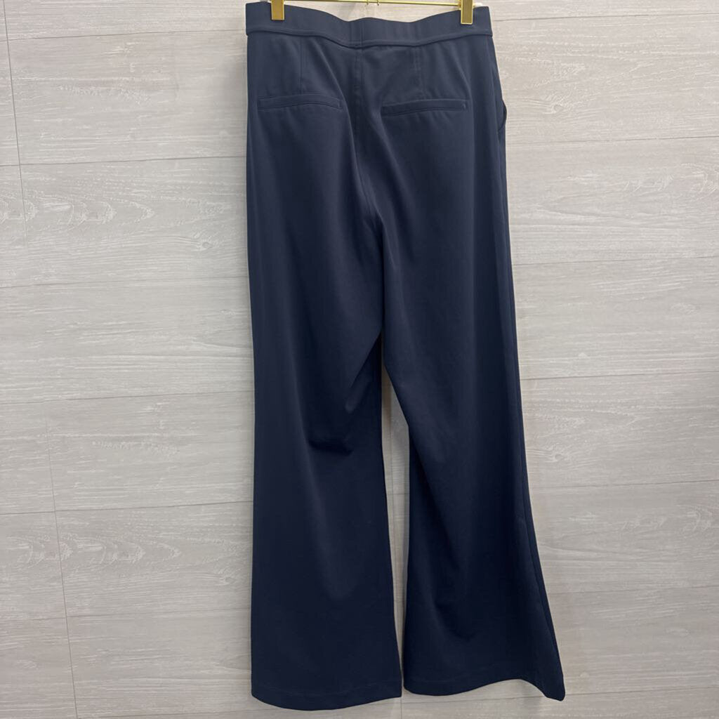 Halara Navy Pull On Trouser Pants Small