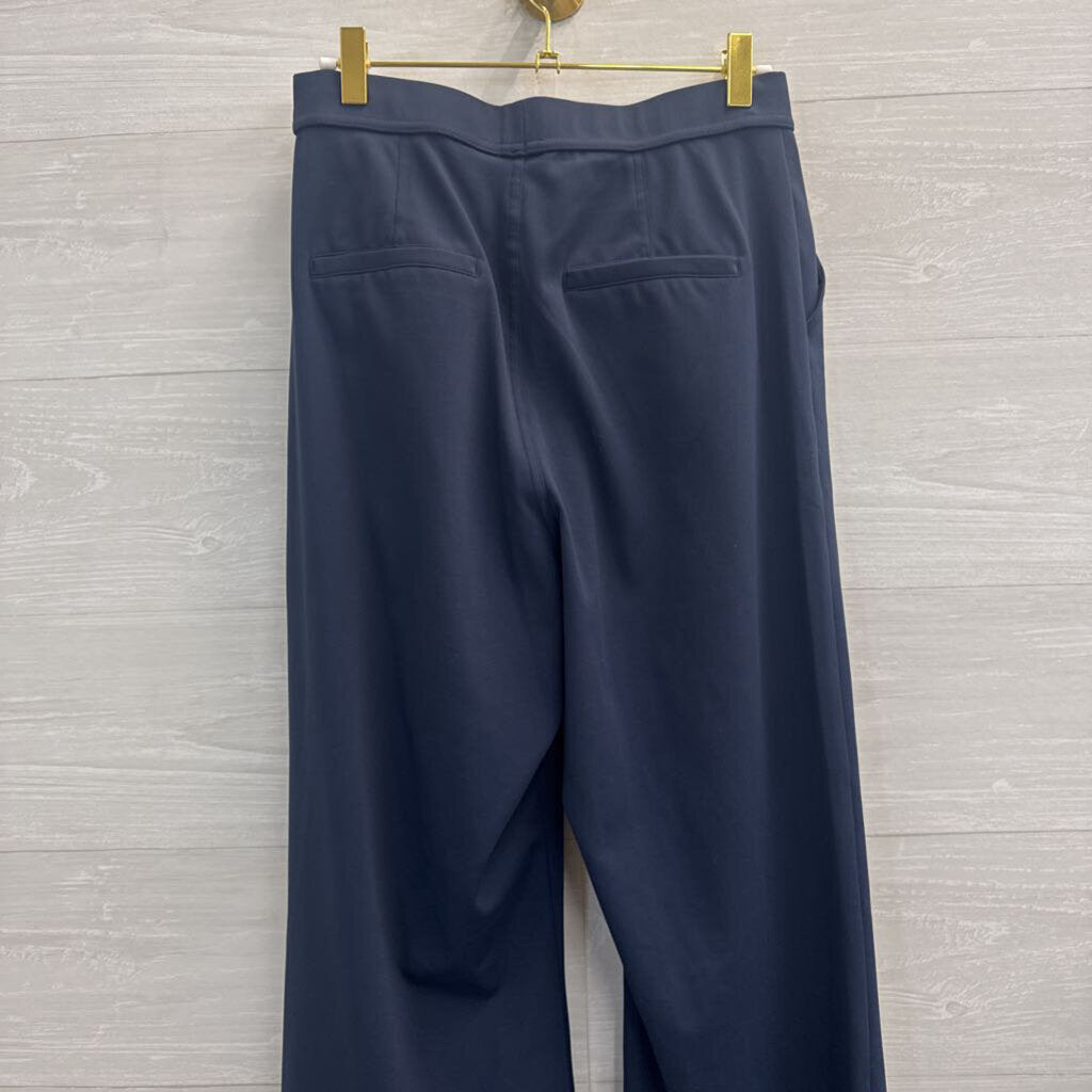 Halara Navy Pull On Trouser Pants Small