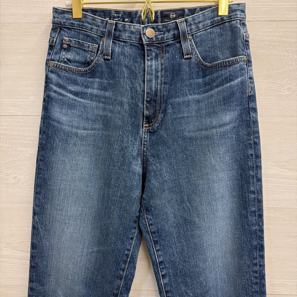 AG Medium Wash Straight Leg Jeans 27