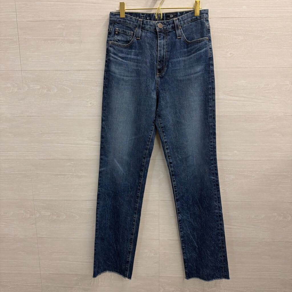 AG Medium Wash Straight Leg Jeans 27