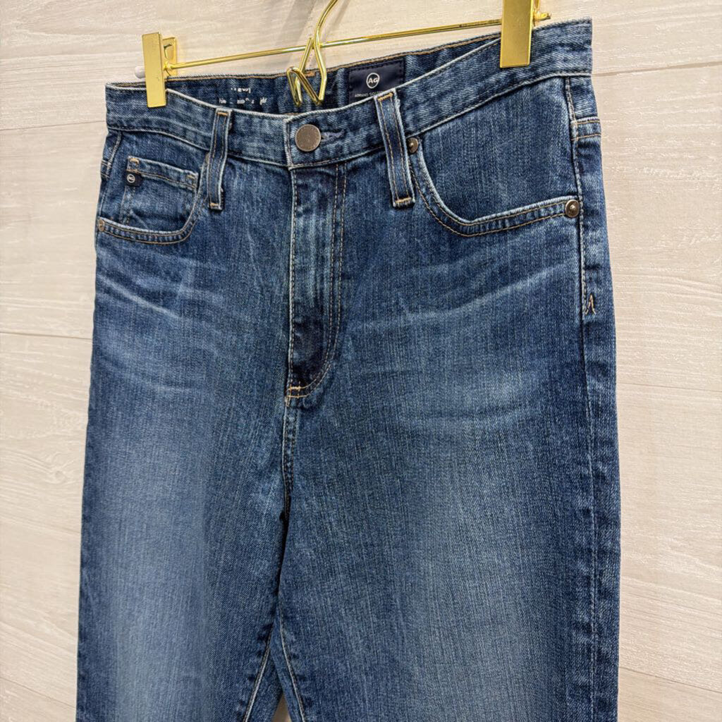 AG Medium Wash Straight Leg Jeans 27