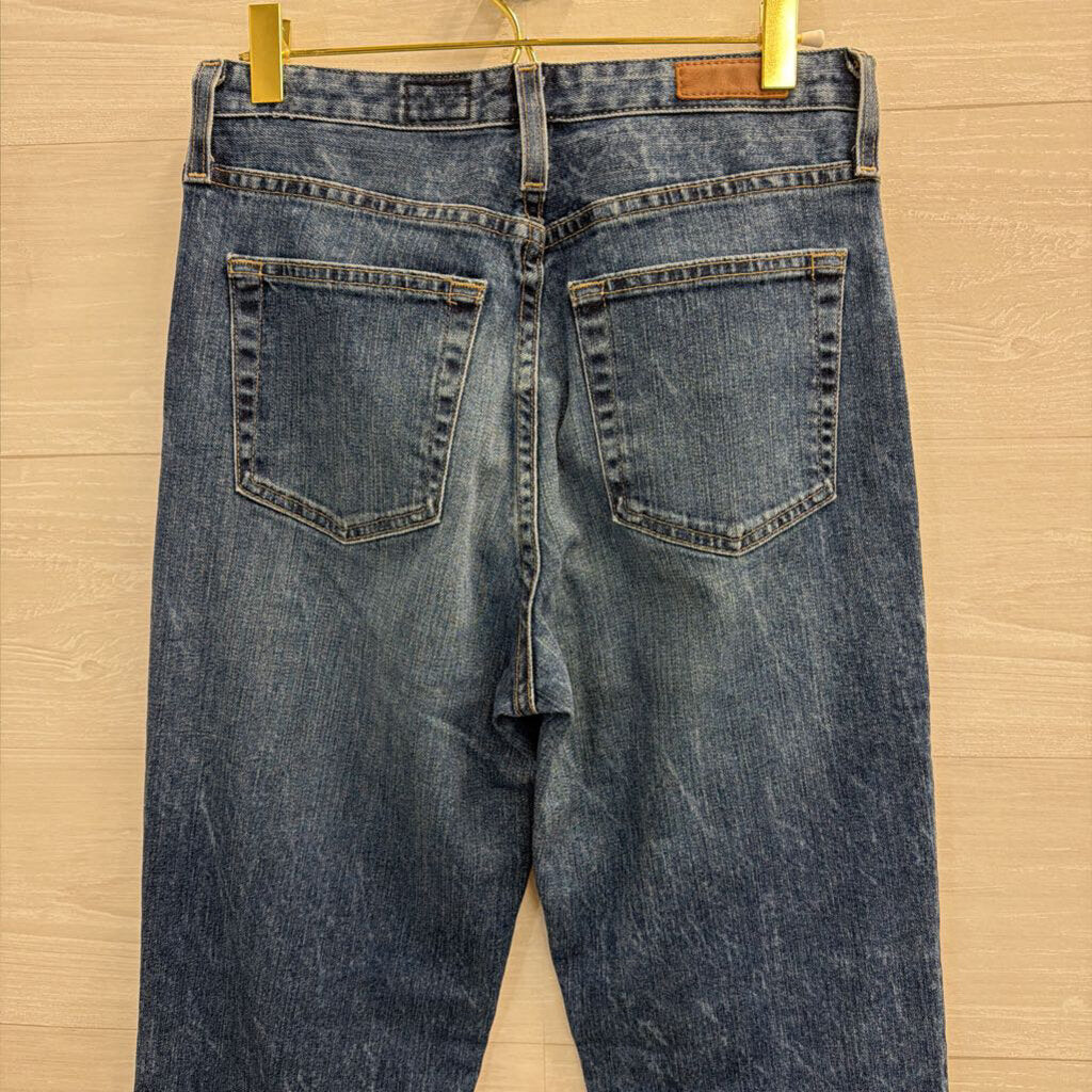 AG Medium Wash Straight Leg Jeans 27