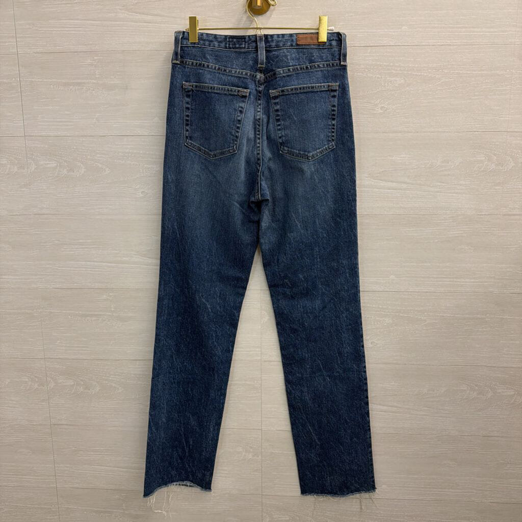AG Medium Wash Straight Leg Jeans 27