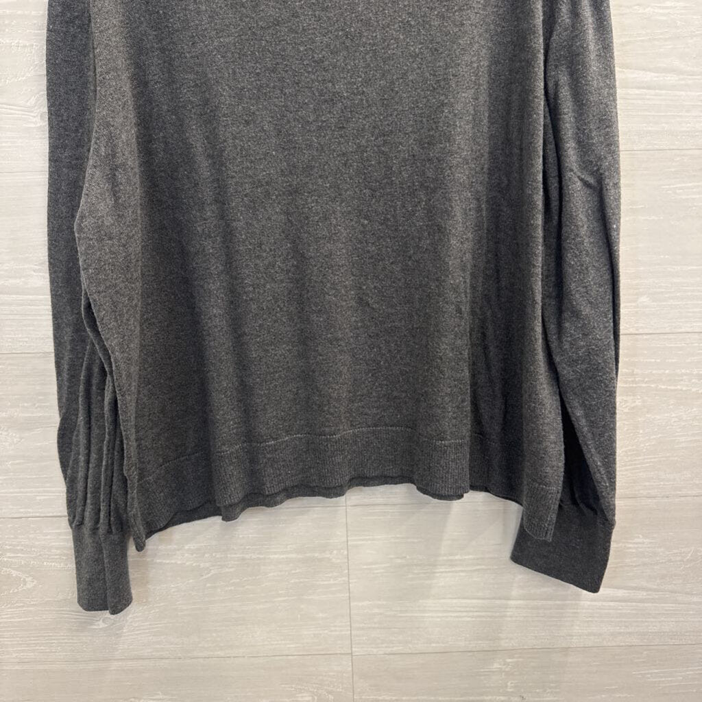 Riley and Rae Grey Knit Long Sleeve Top XXL