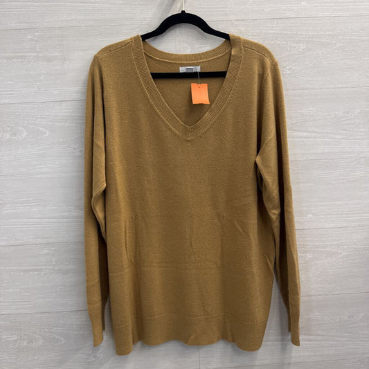 Croft and Barrow Brown Knit Long Sleeve Top XXL