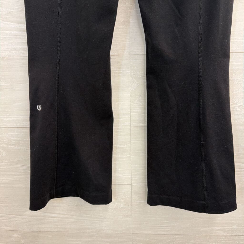 Lululemon Black Wide Leg Leggings 8