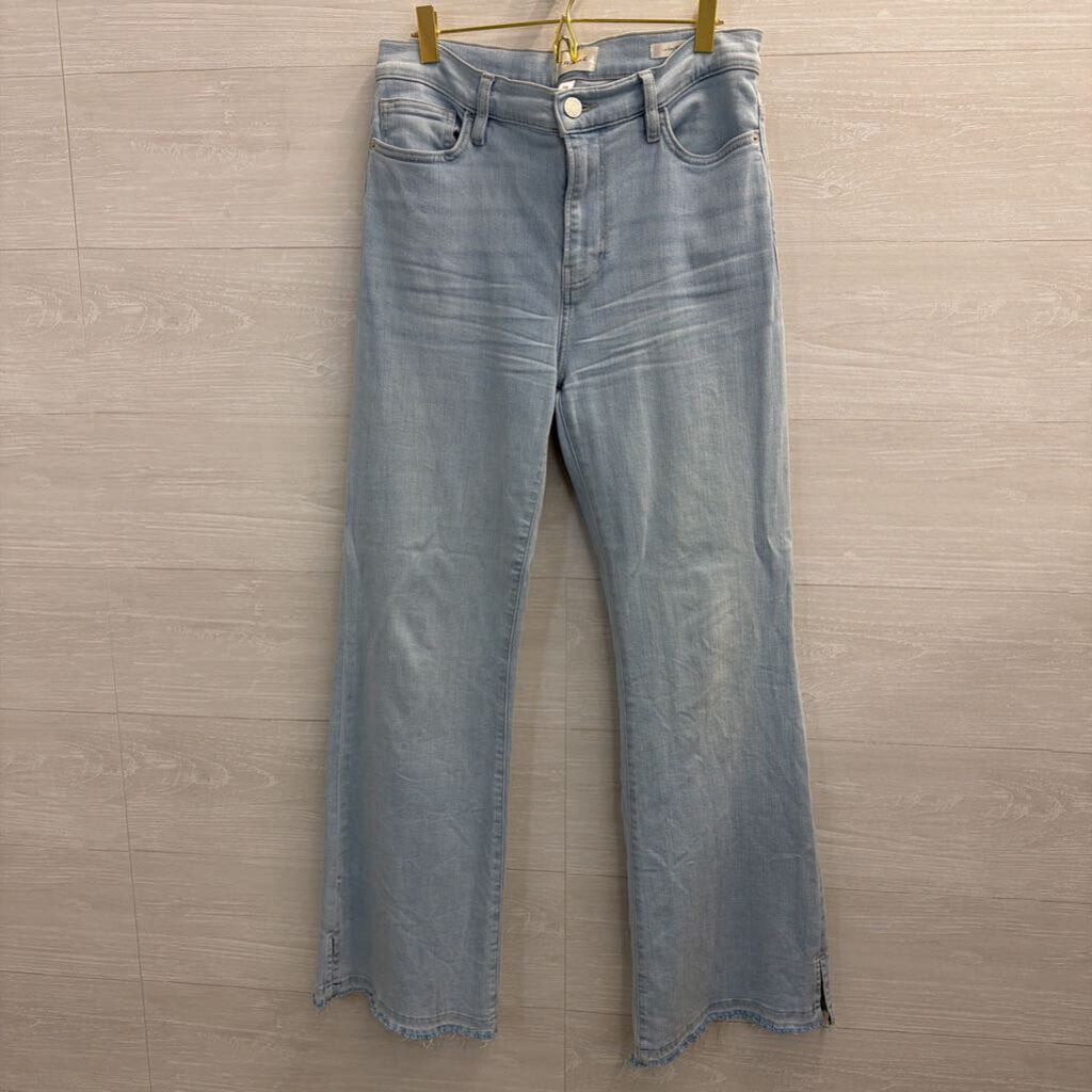 Frame Light Wash Le Easy Flare Jeans 29