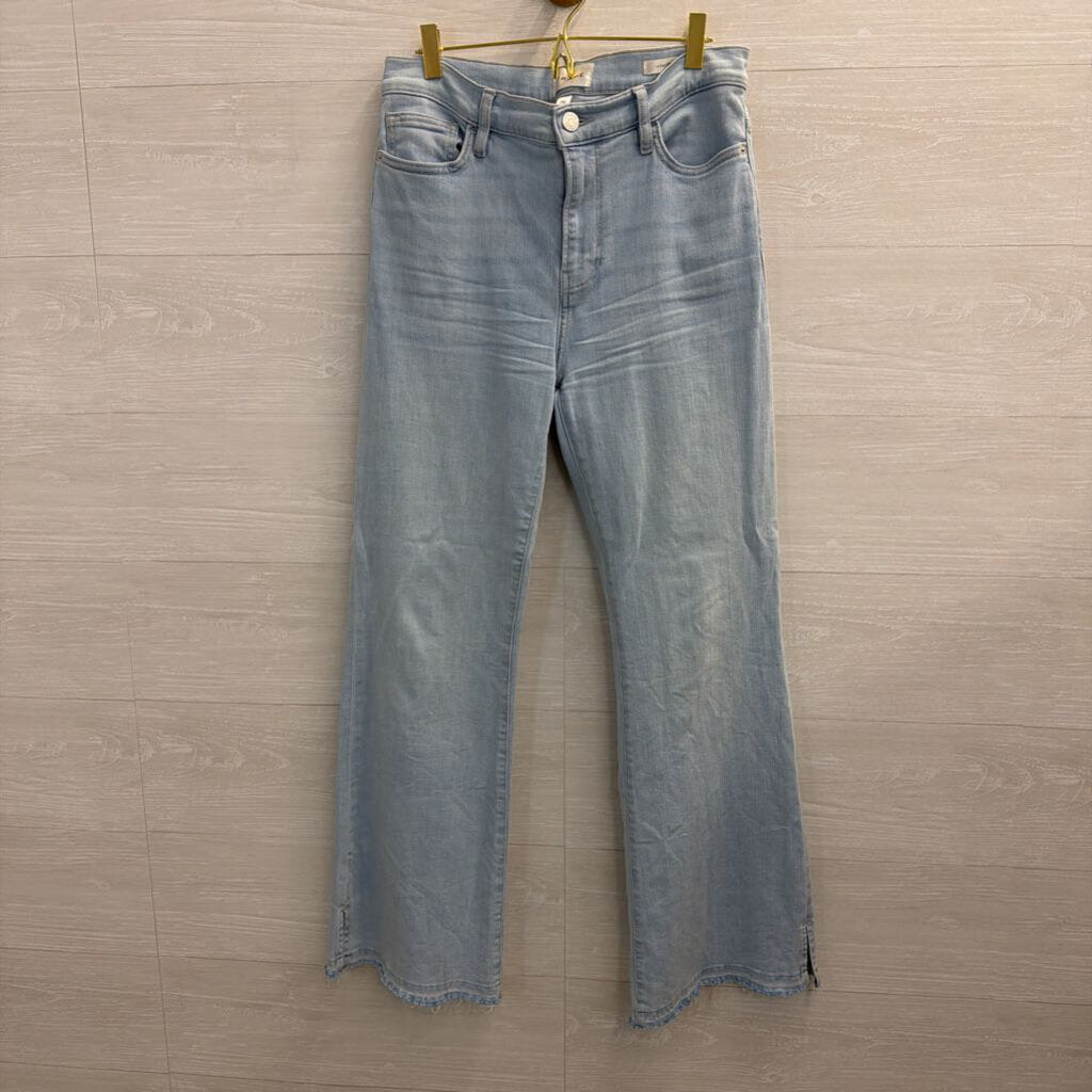 Frame Light Wash Le Easy Flare Jeans 29