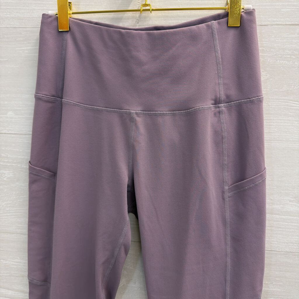 Purple Athletic Leggings Medium