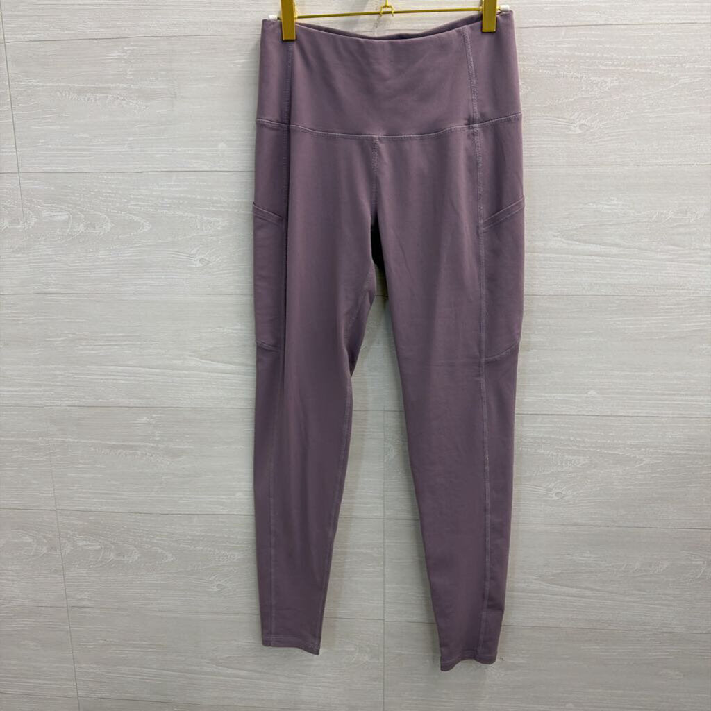Purple Athletic Leggings Medium