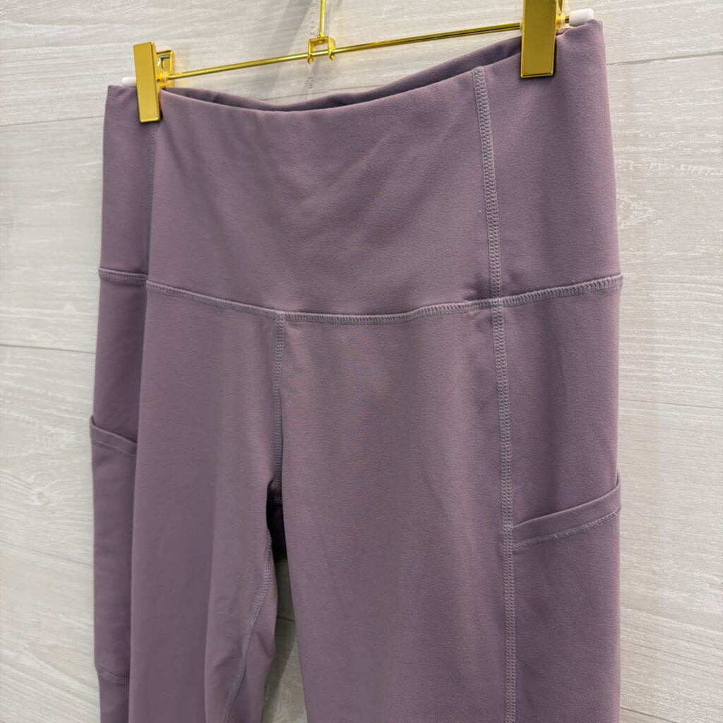 Purple Athletic Leggings Medium