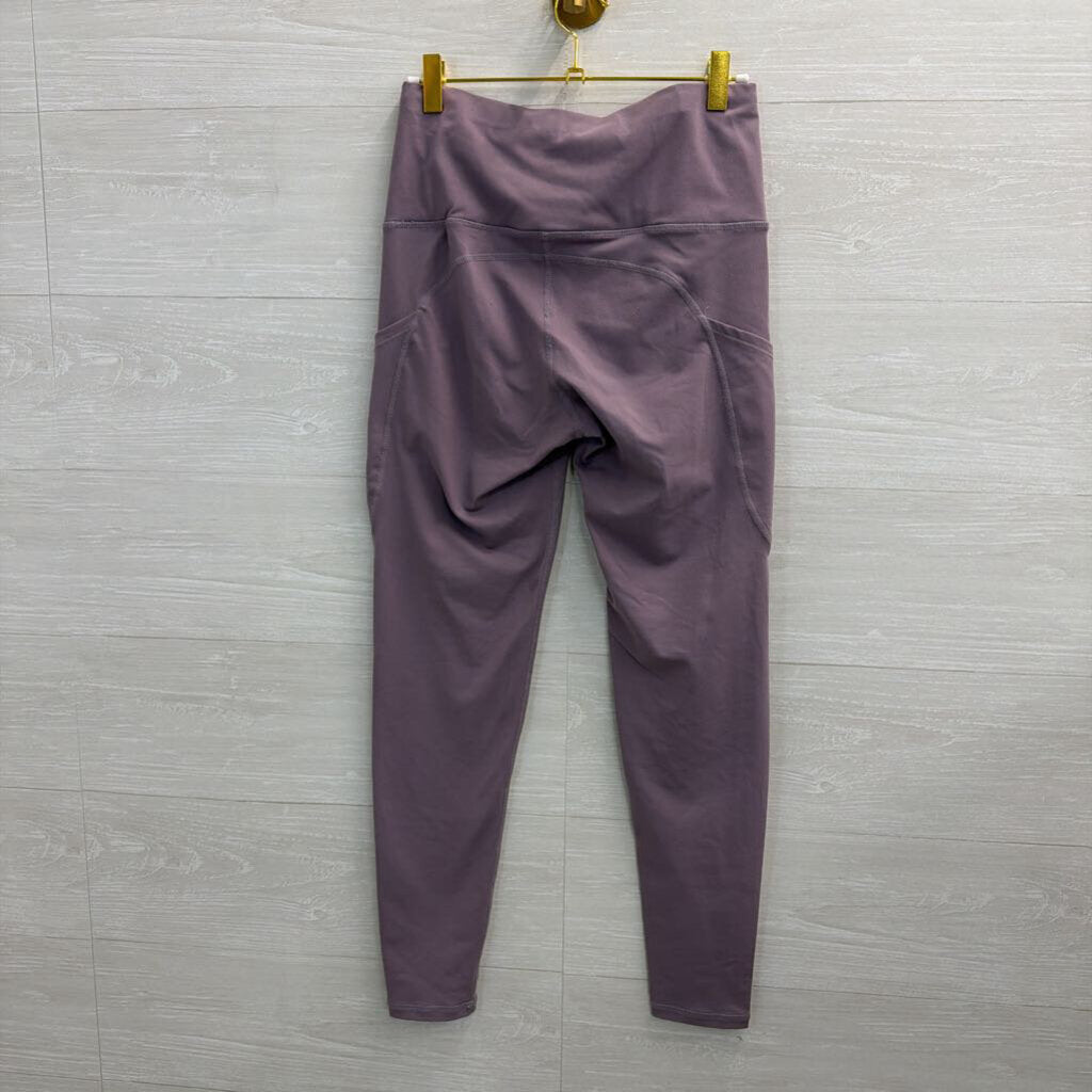 Purple Athletic Leggings Medium