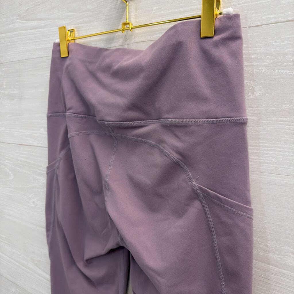 Purple Athletic Leggings Medium