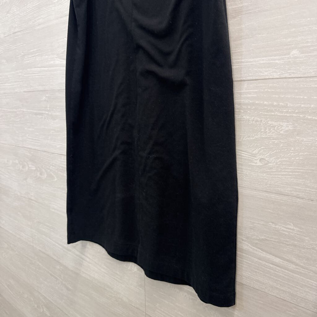 Black Sleeveless Shift Dress Small