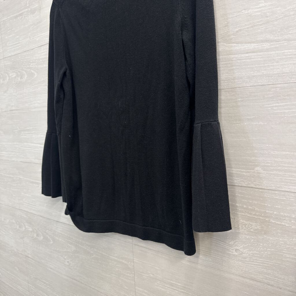 Banana Republic Black Knit Long Sleeve Top Small