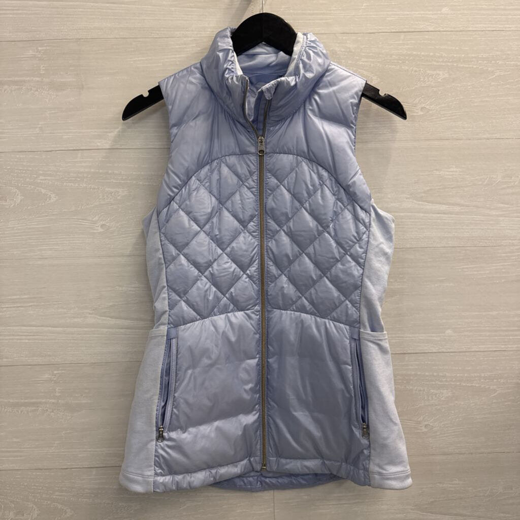 Lululemon Blue Down For A Run Quilted Vest 6