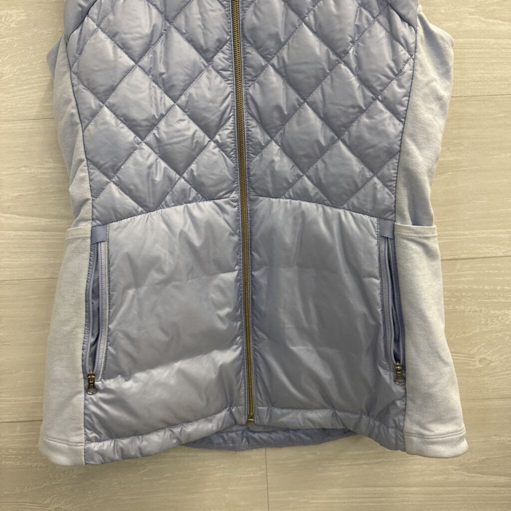 Lululemon Blue Down For A Run Quilted Vest 6