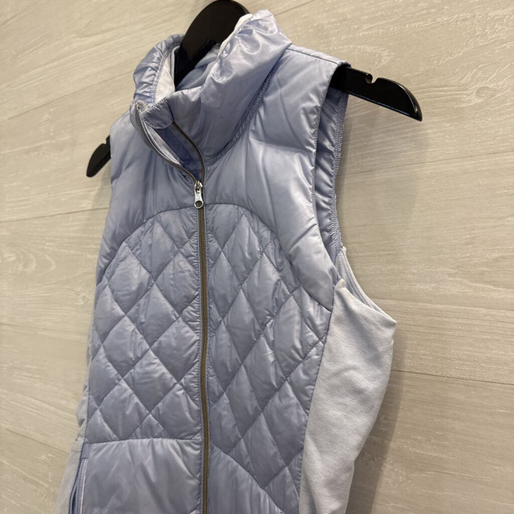 Lululemon Blue Down For A Run Quilted Vest 6