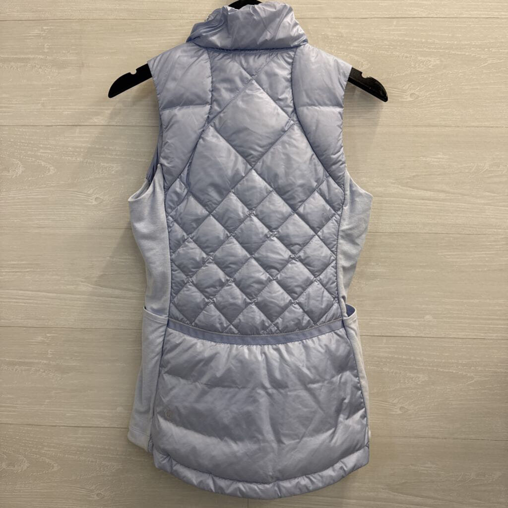 Lululemon Blue Down For A Run Quilted Vest 6