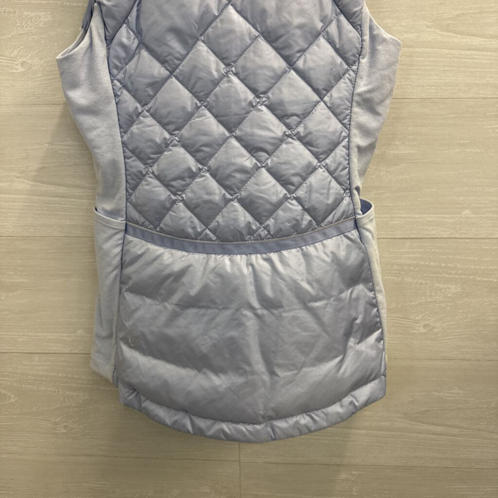 Lululemon Blue Down For A Run Quilted Vest 6