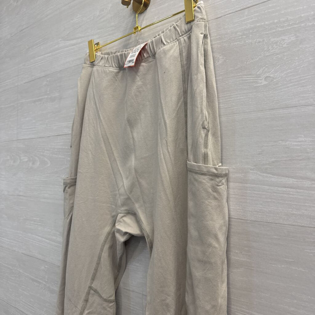 FP Movement Beige Hot Shot Pants Extra Small
