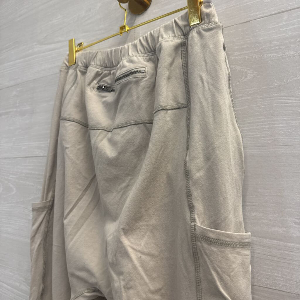 FP Movement Beige Hot Shot Pants Extra Small