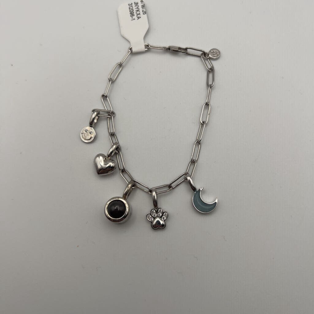 Silver Charm Bracelet