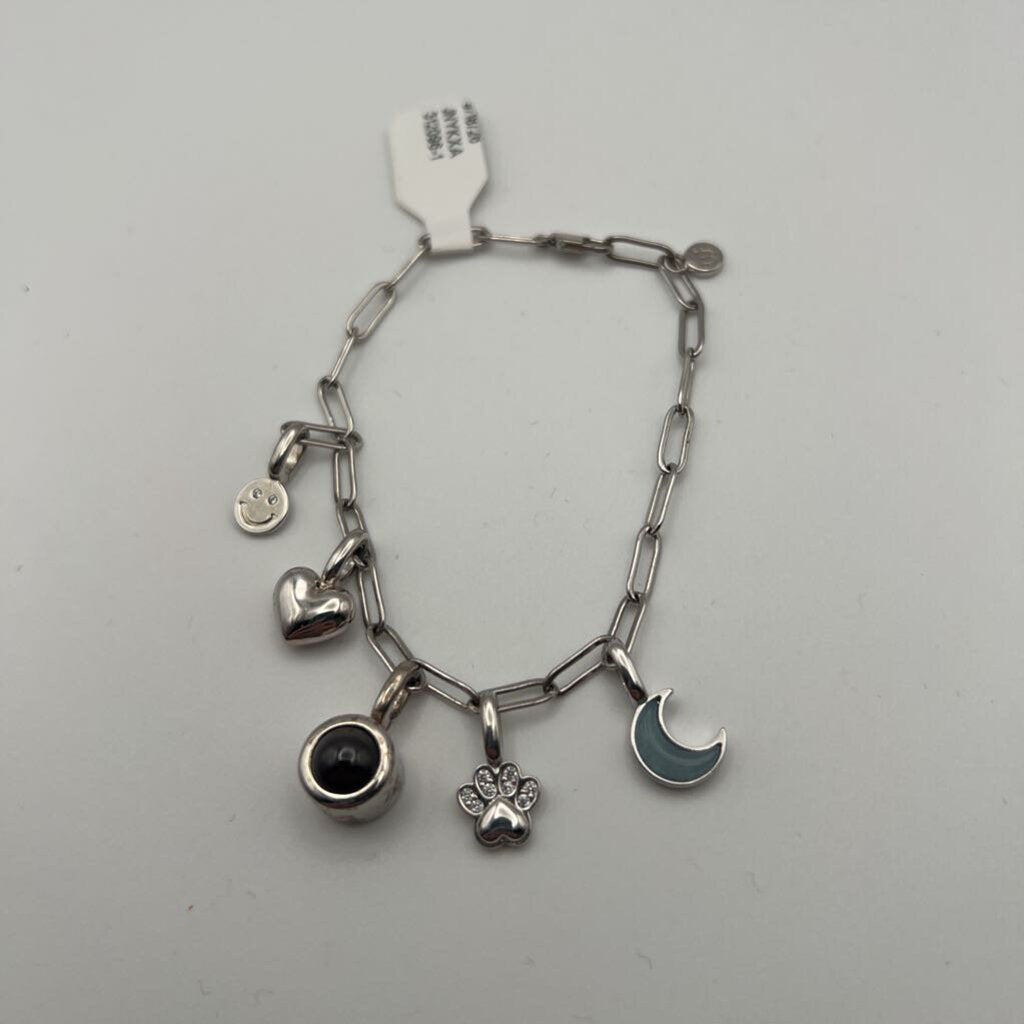Silver Charm Bracelet