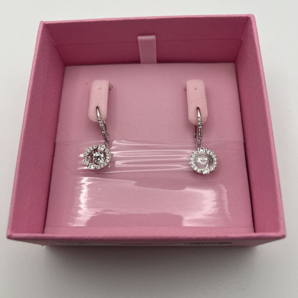 Swarovski Silver/ Rhinestone Earrings